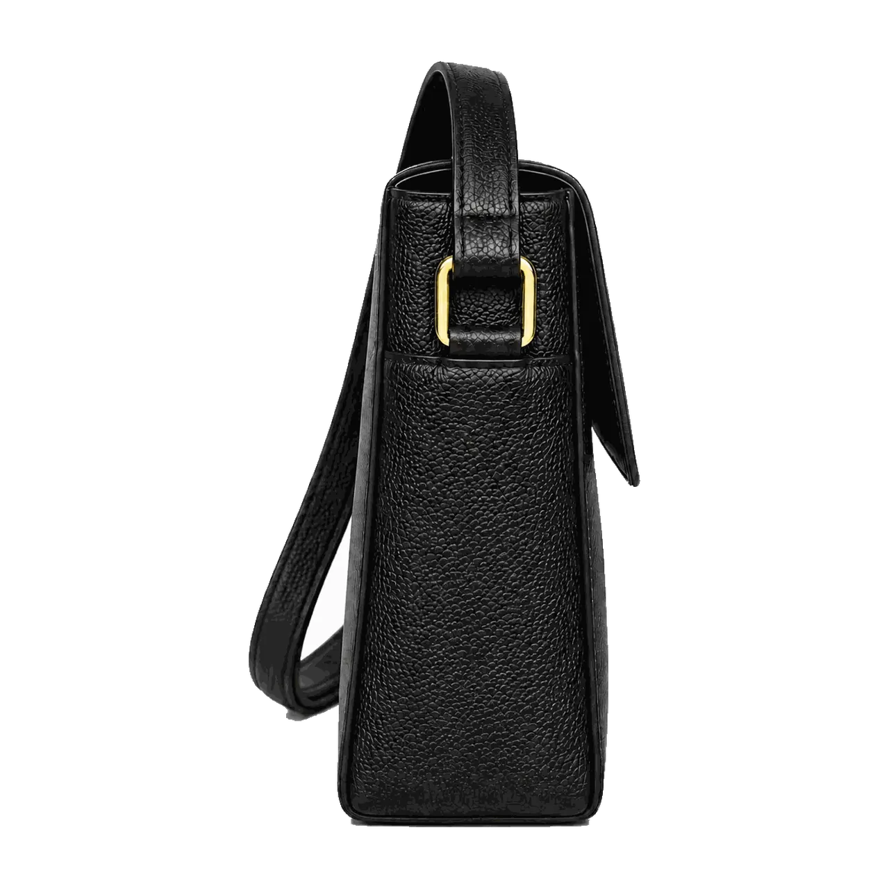 BAKERTINE All-Day Bag, Seitenansicht mit goldfarbener Hardware